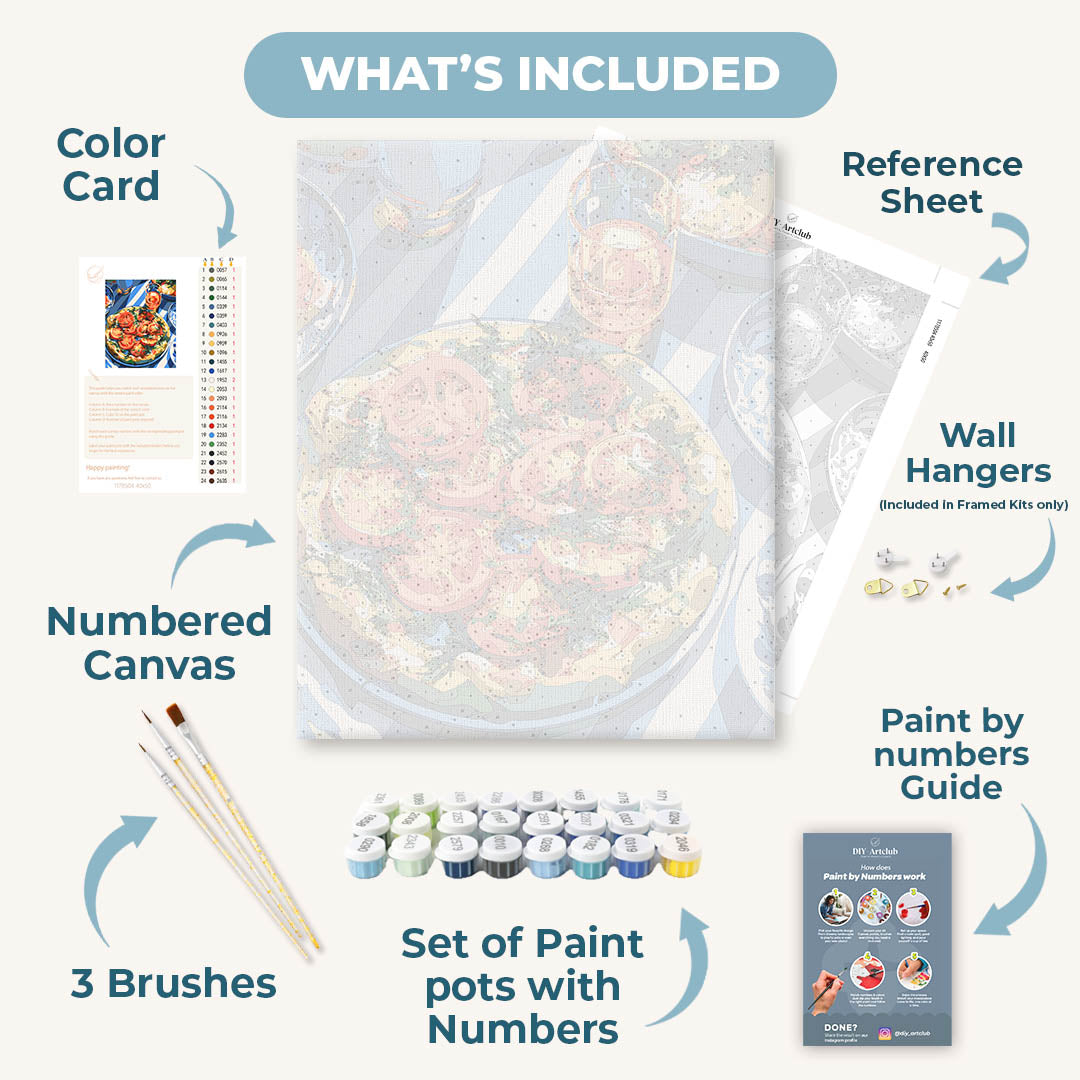 Italian Break | Paint by Numbers