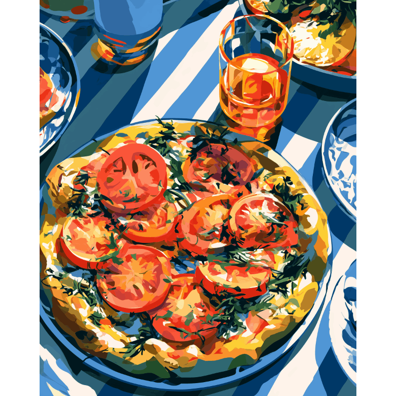 Italian Break | Paint by Numbers