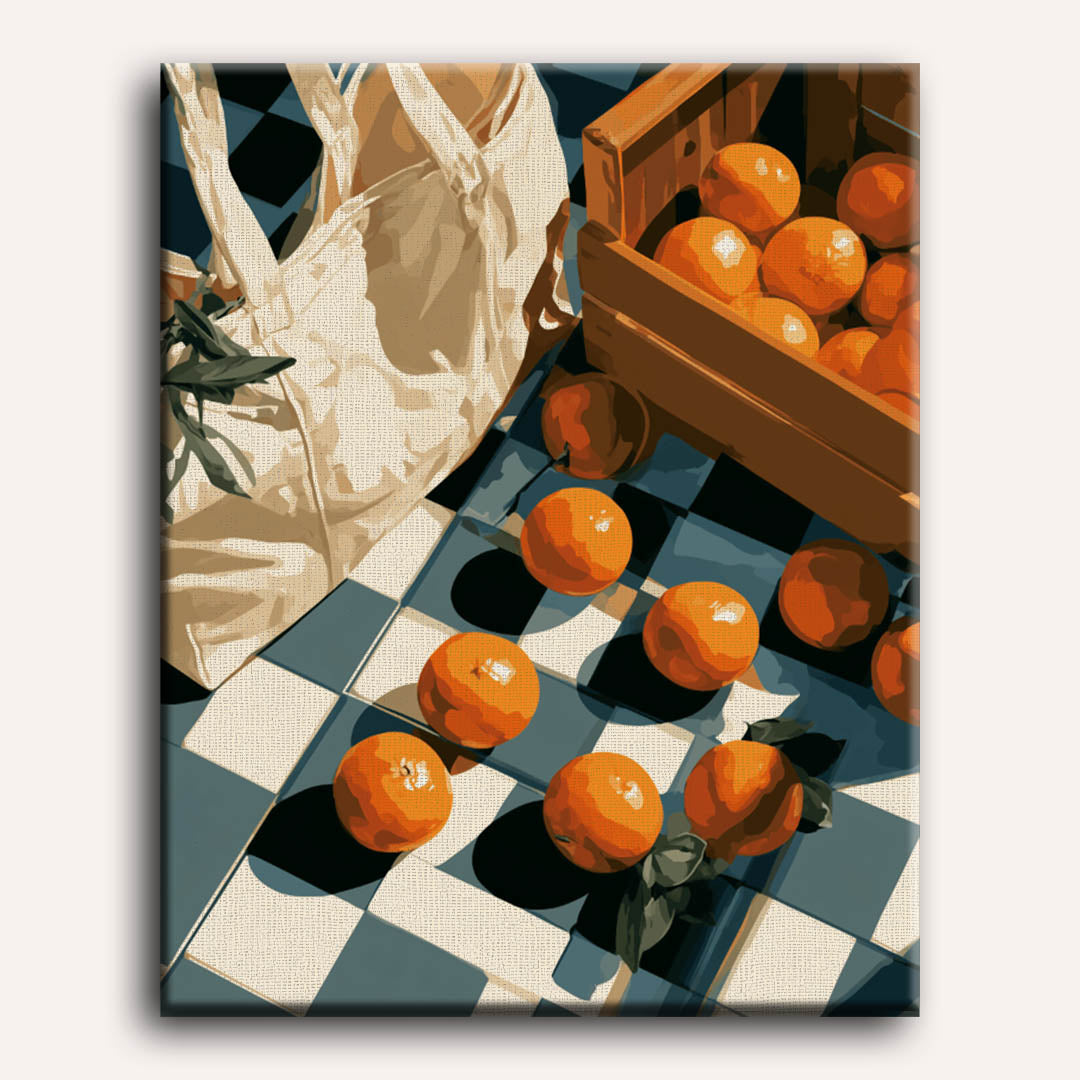 Orange Crush | Paint by Numbers