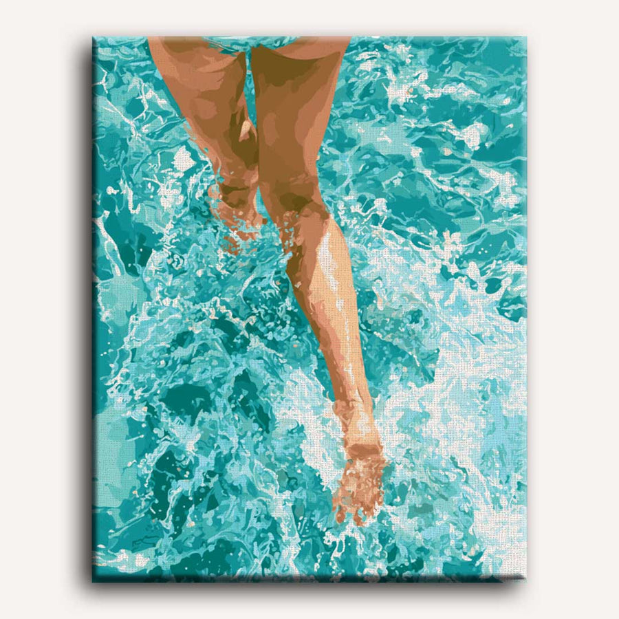 Sunlit Splash | Paint by Numbers