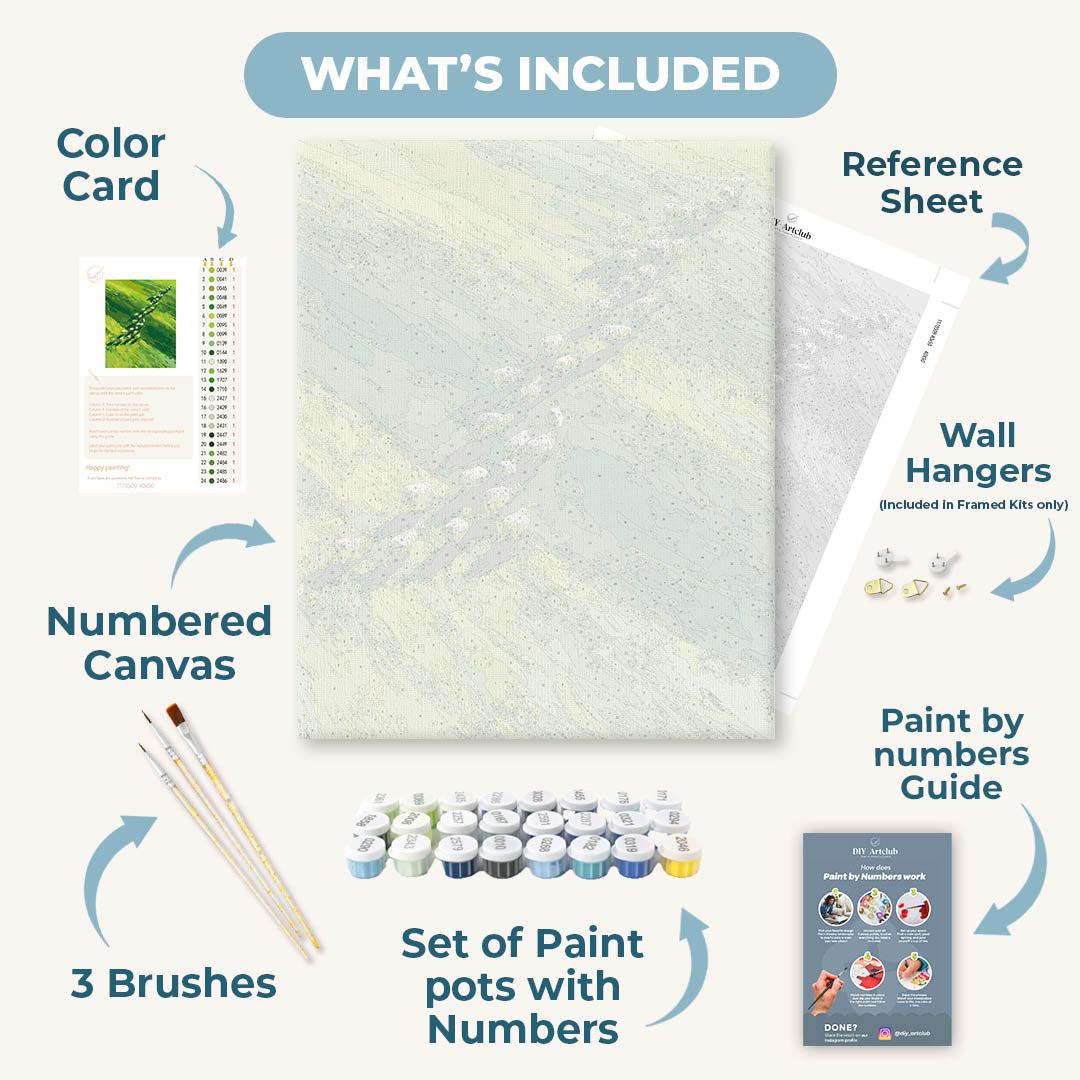 Herding Sheep | Paint by Numbers