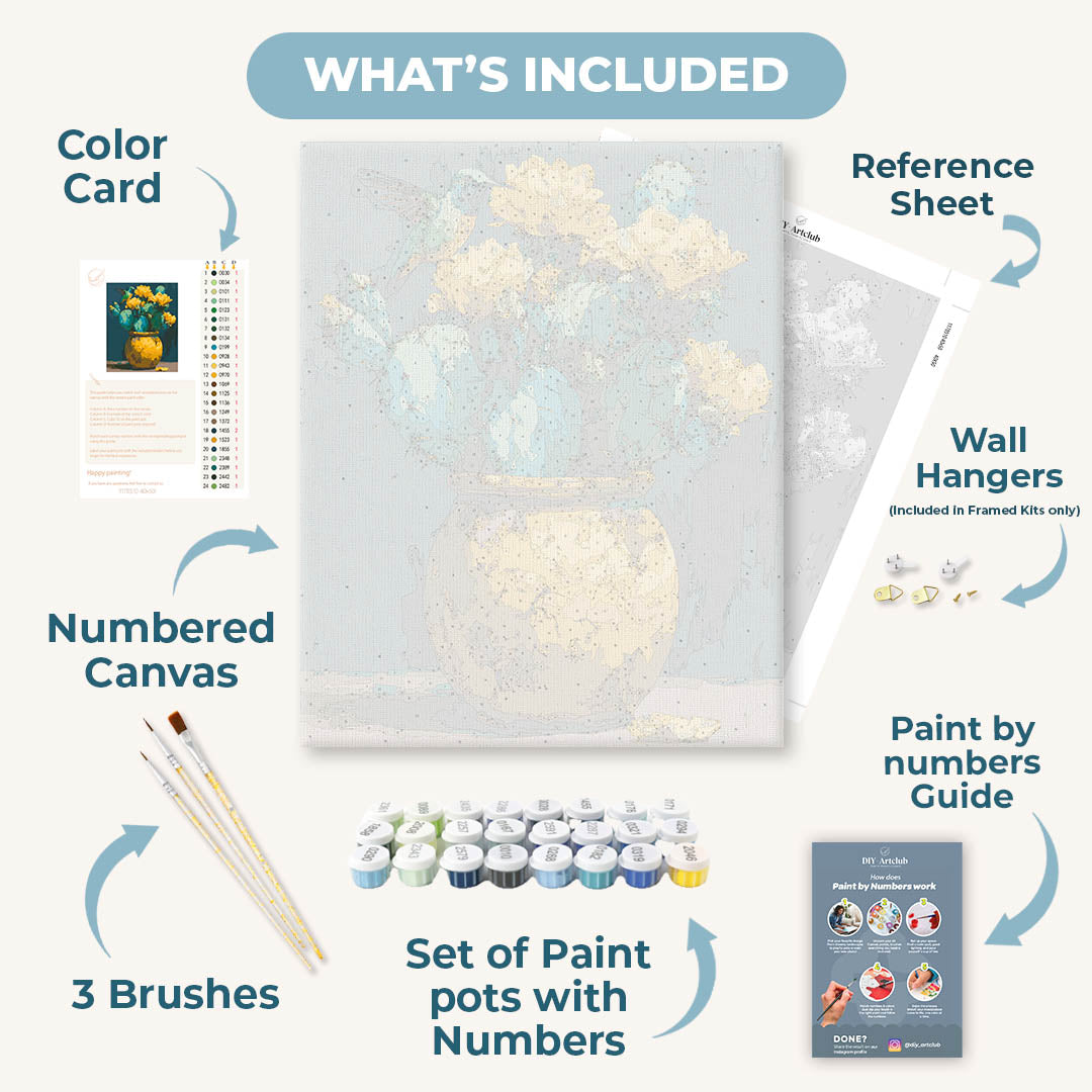 Wild Nectar | Paint by Numbers