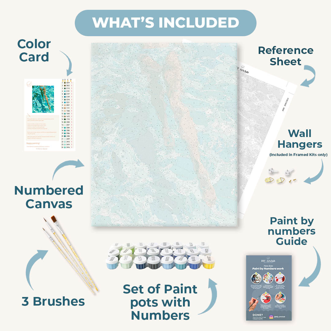 Dive In | Paint by Numbers