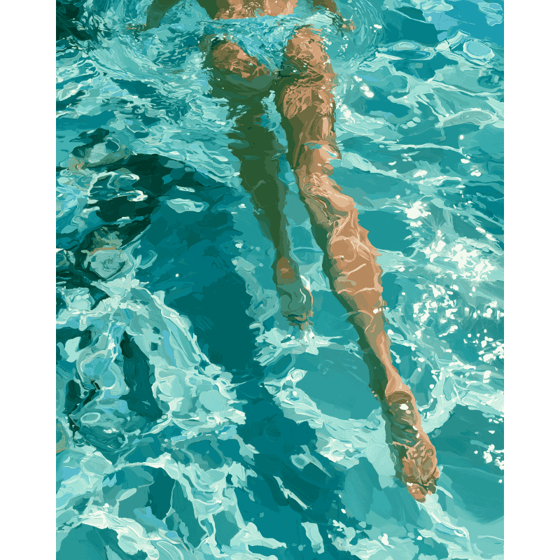 Dive In | Paint by Numbers