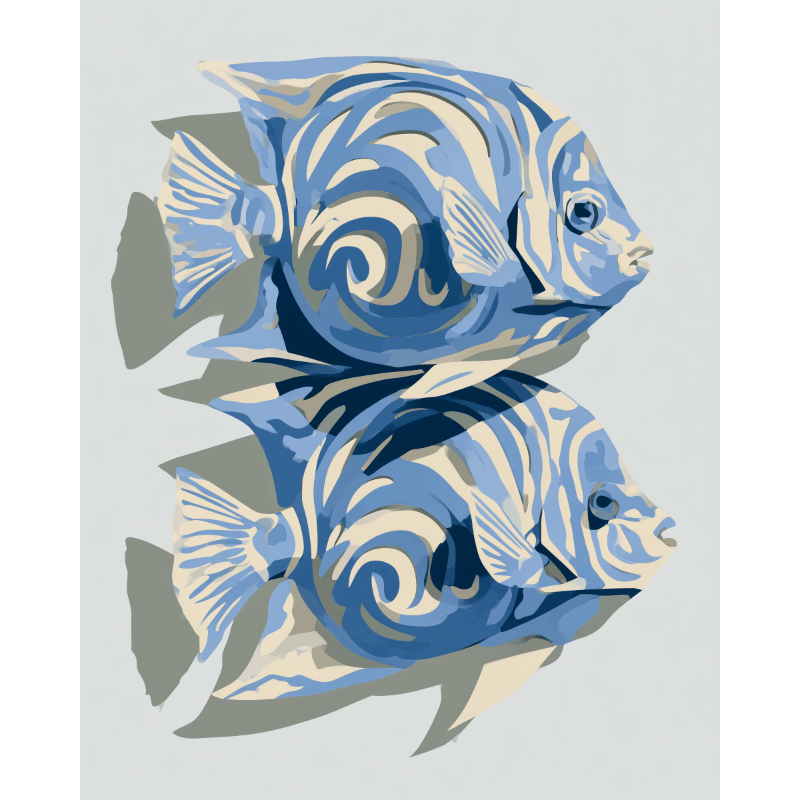 Tropical Fishes | Paint by Numbers