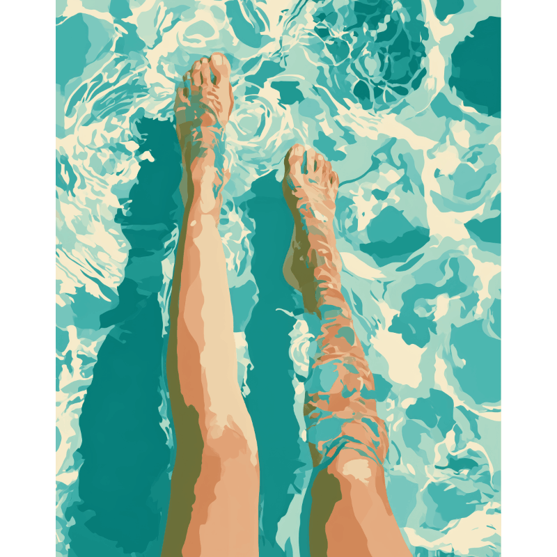 Feel the Flow | Paint by Numbers