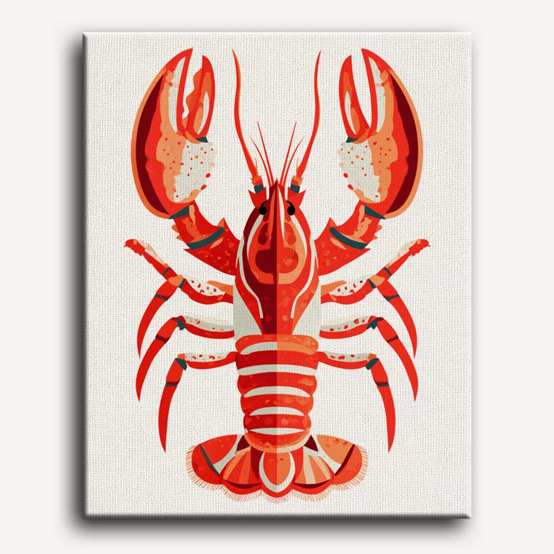 Red Lobster | Paint by Numbers