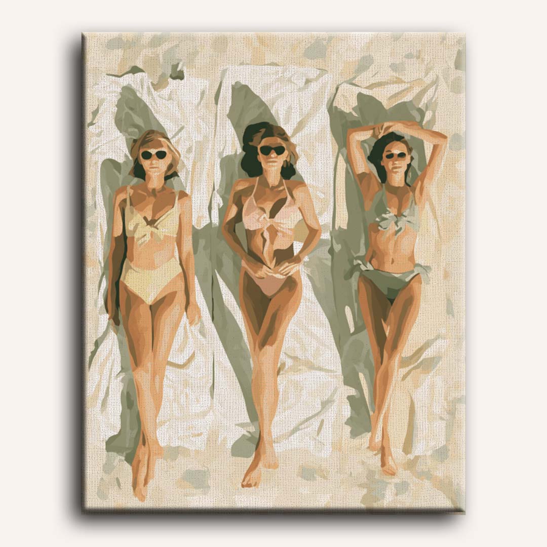 Beach Time | Paint by Numbers