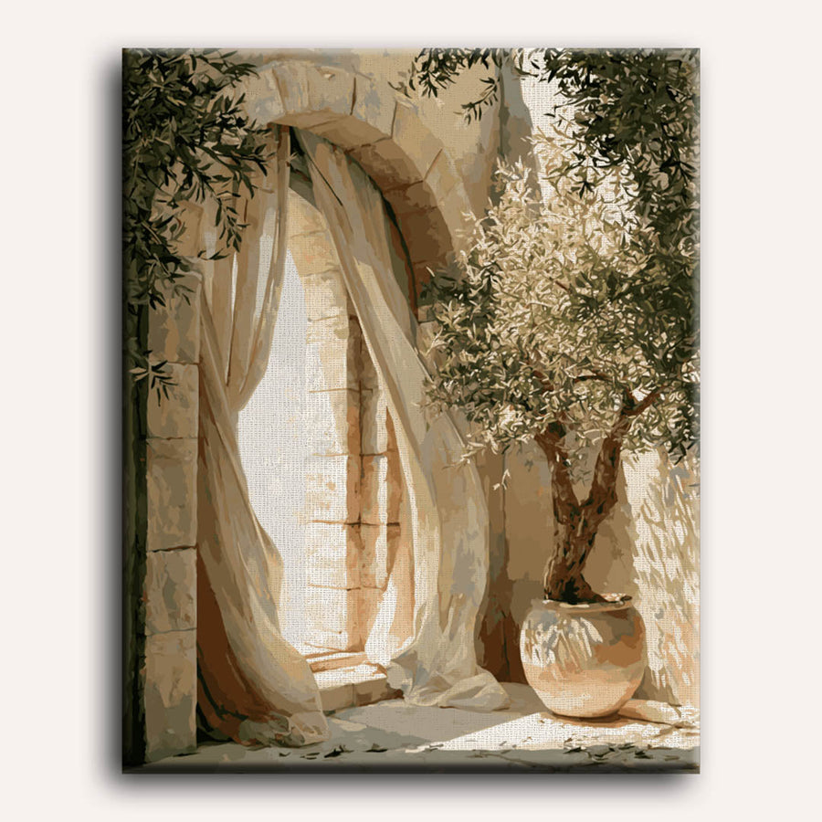 The Stone Archway | Paint by Numbers