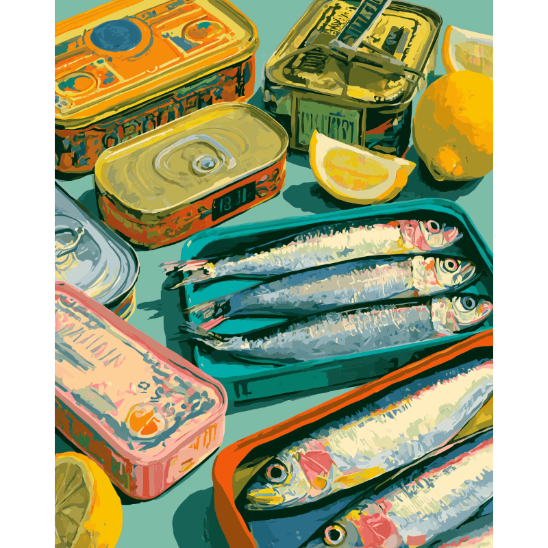 Sardinian Natur Morte | Paint by Numbers