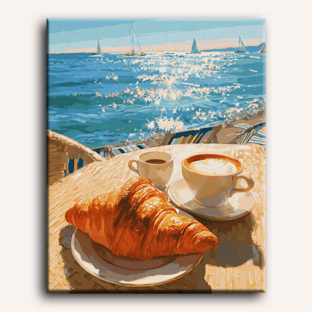 Seaside Breakfast | Paint by Numbers