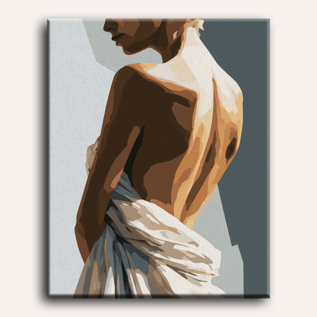 Feminine Silhouette | Paint by Numbers