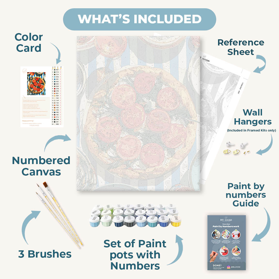 Italian Dinner | Paint by Numbers