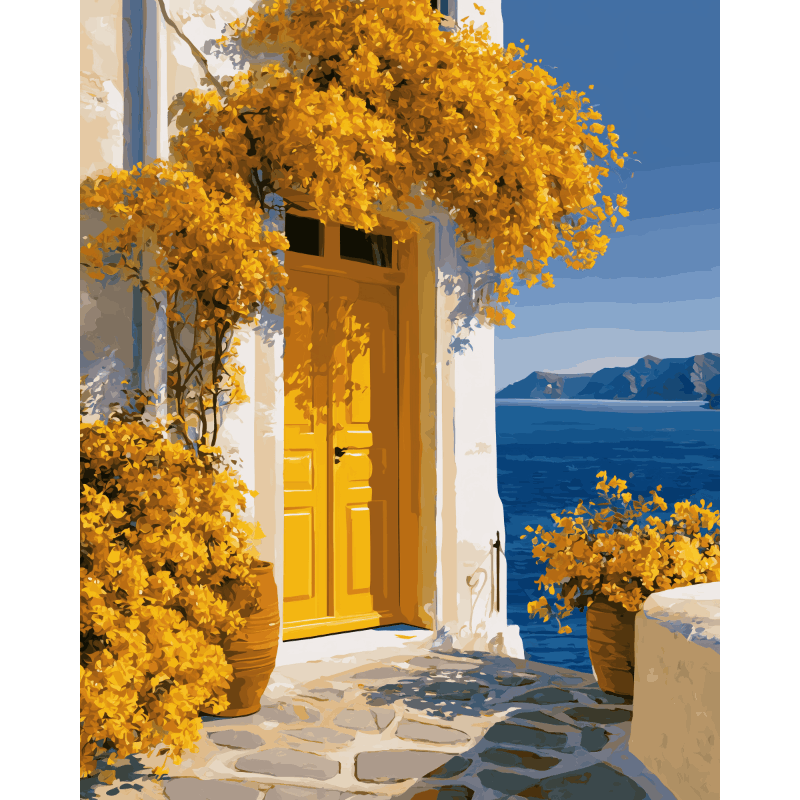 On the Island | Paint by Numbers