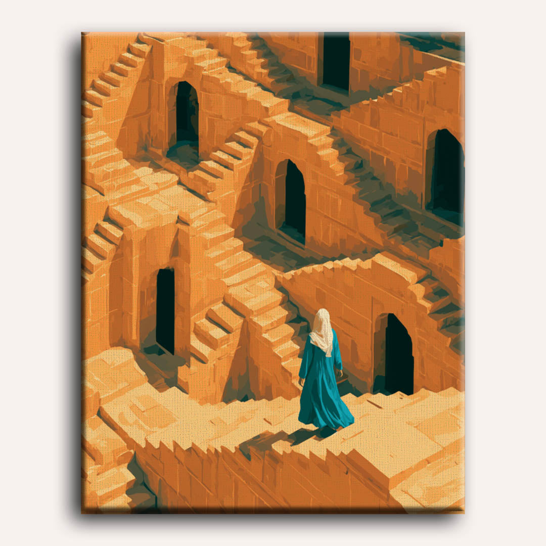 Ancient Pathways | Paint by Numbers