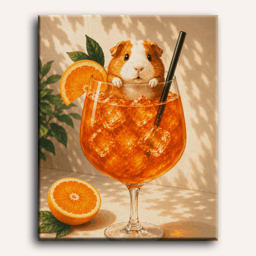Aperol Whiskers | Paint by Numbers