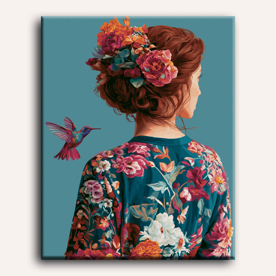 Blooming Elegance | Paint by Numbers
