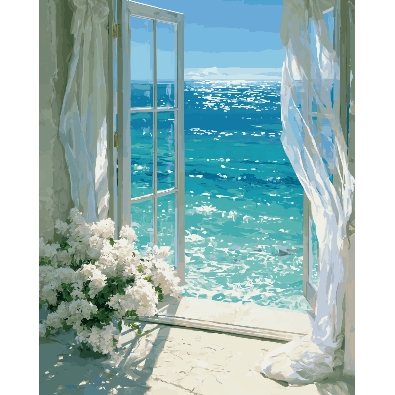 By the Azure Window | Paint by Numbers