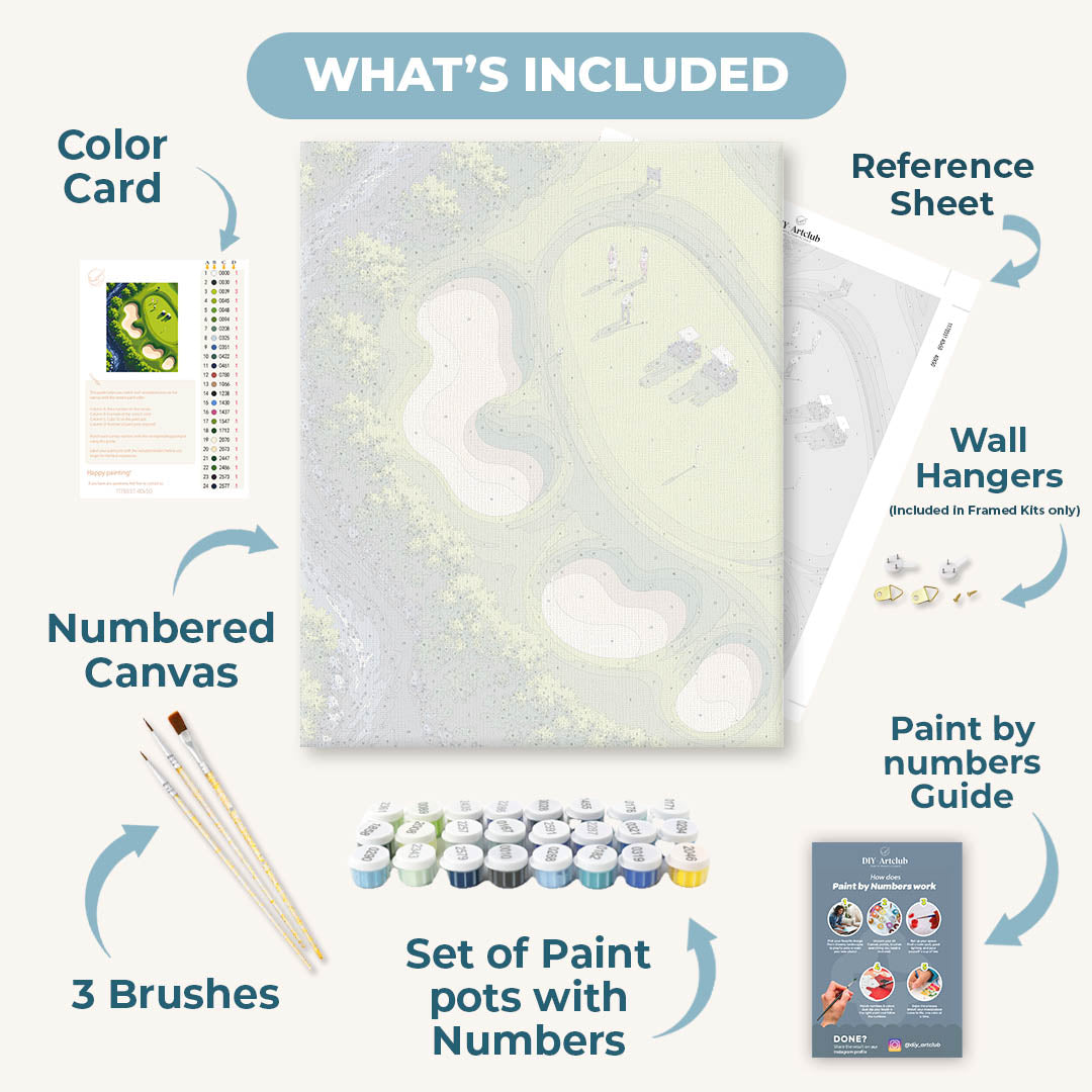Champions Greens | Paint by Numbers