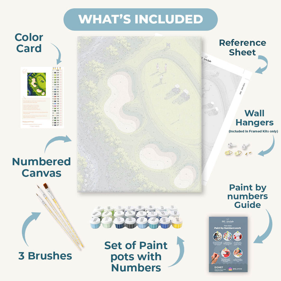 Champions Greens | Paint by Numbers