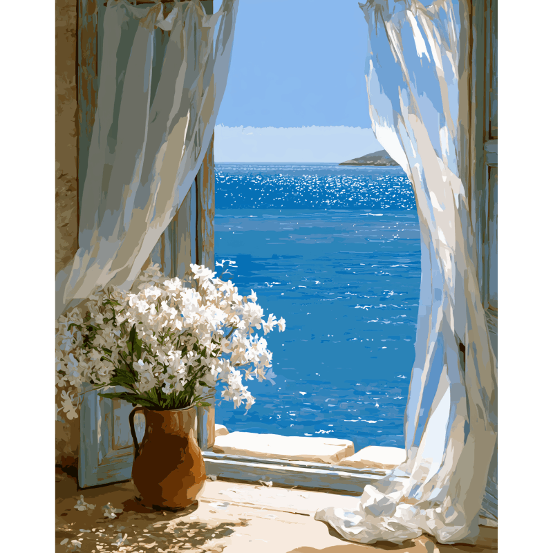 Coastal Morning | Paint by Numbers