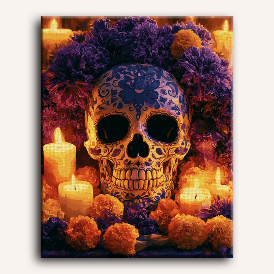Día de los Muertos Tribute | Paint by Numbers