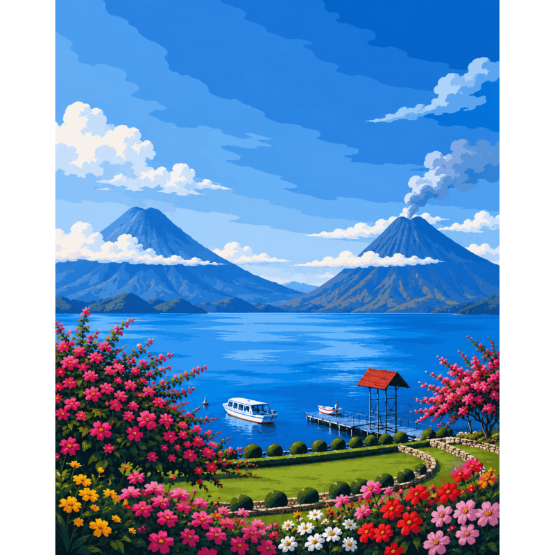 Guatemala | Paint by Numbers