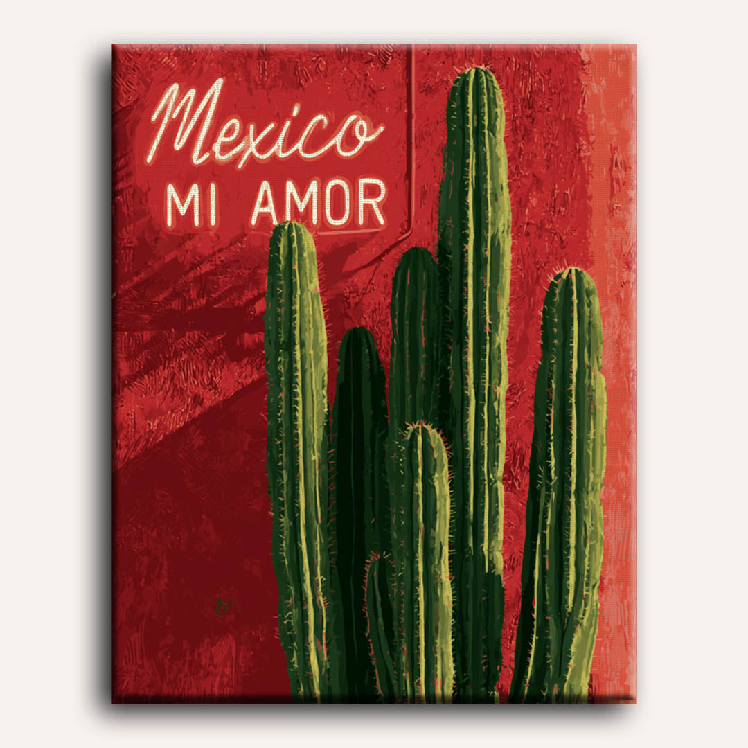 Mexico Mi Amor | Paint by Numbers