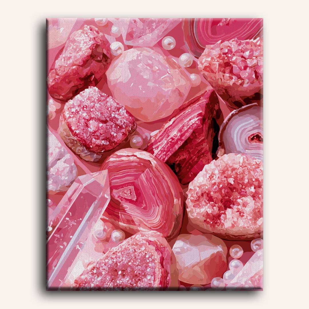 Rose Quartz | Paint by Numbers