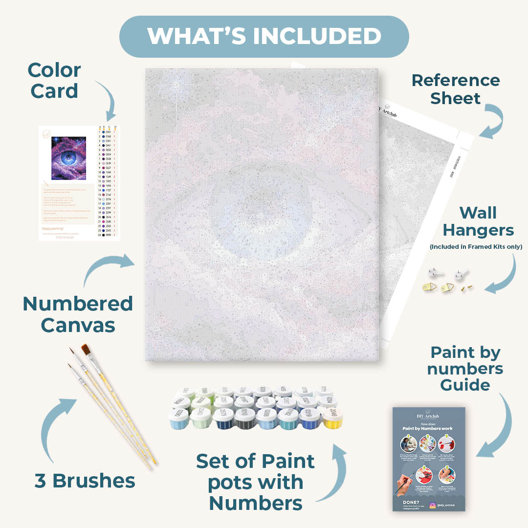 The Universe Watches | Paint by Numbers