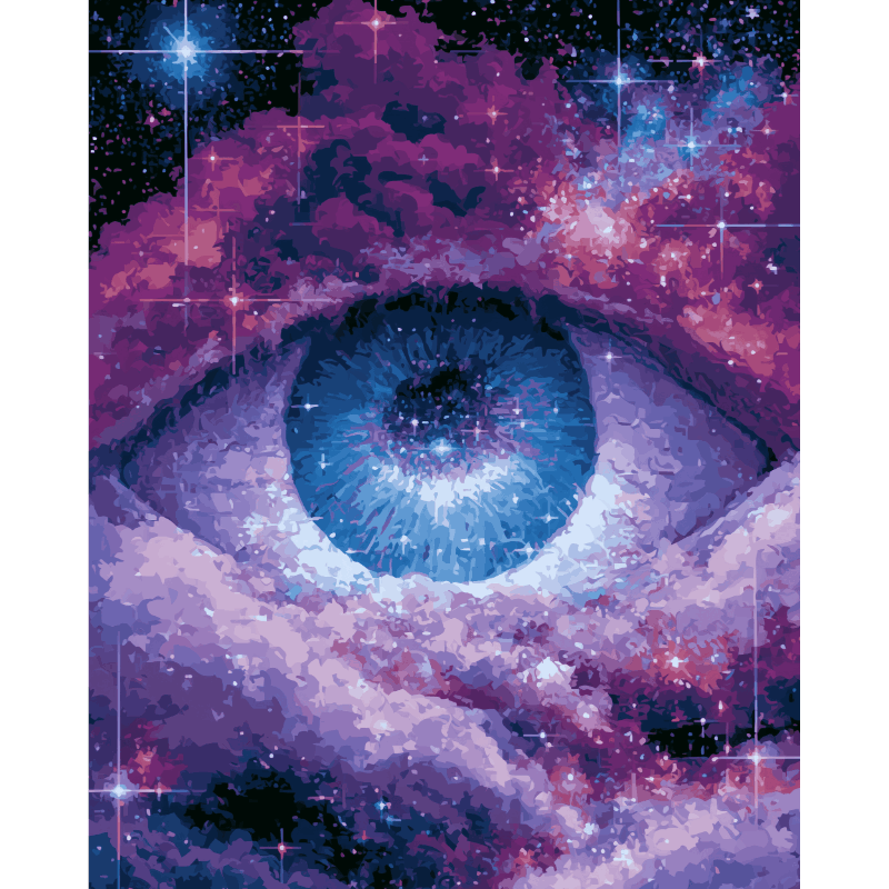 The Universe Watches | Paint by Numbers