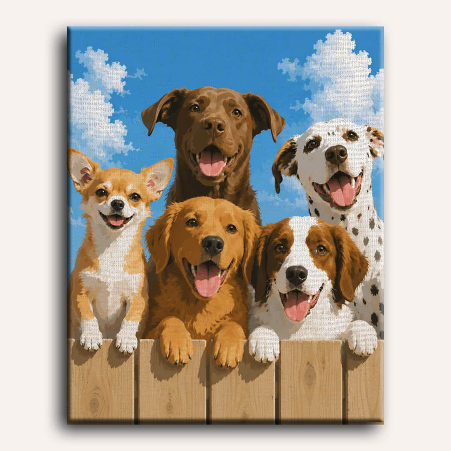 The Welcome Committee | Paint by Numbers