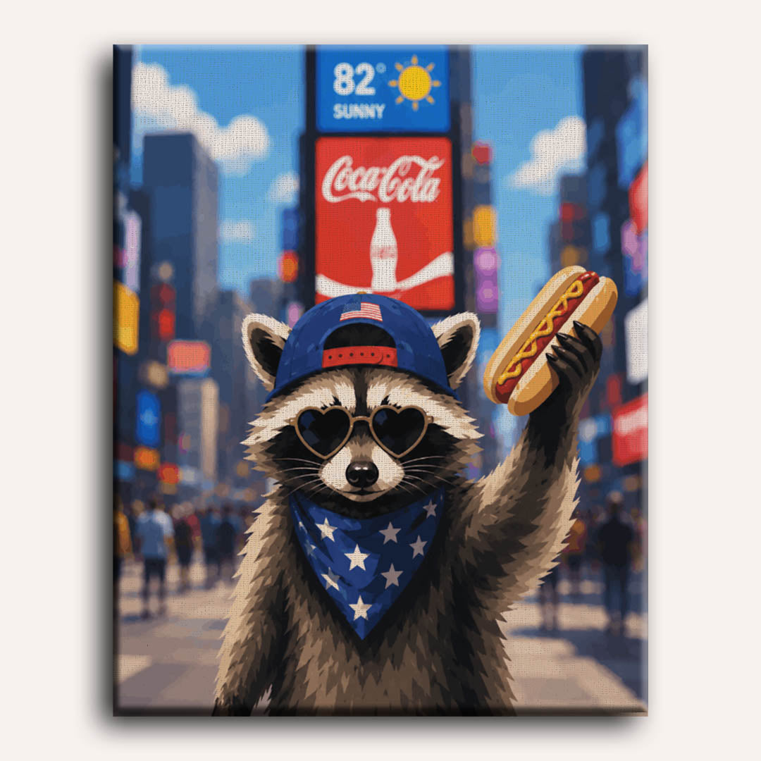 American Bandit | Paint by Numbers