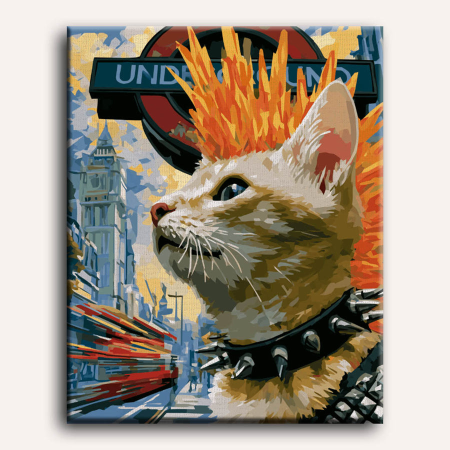 Anarchy Whiskers | Paint by Numbers