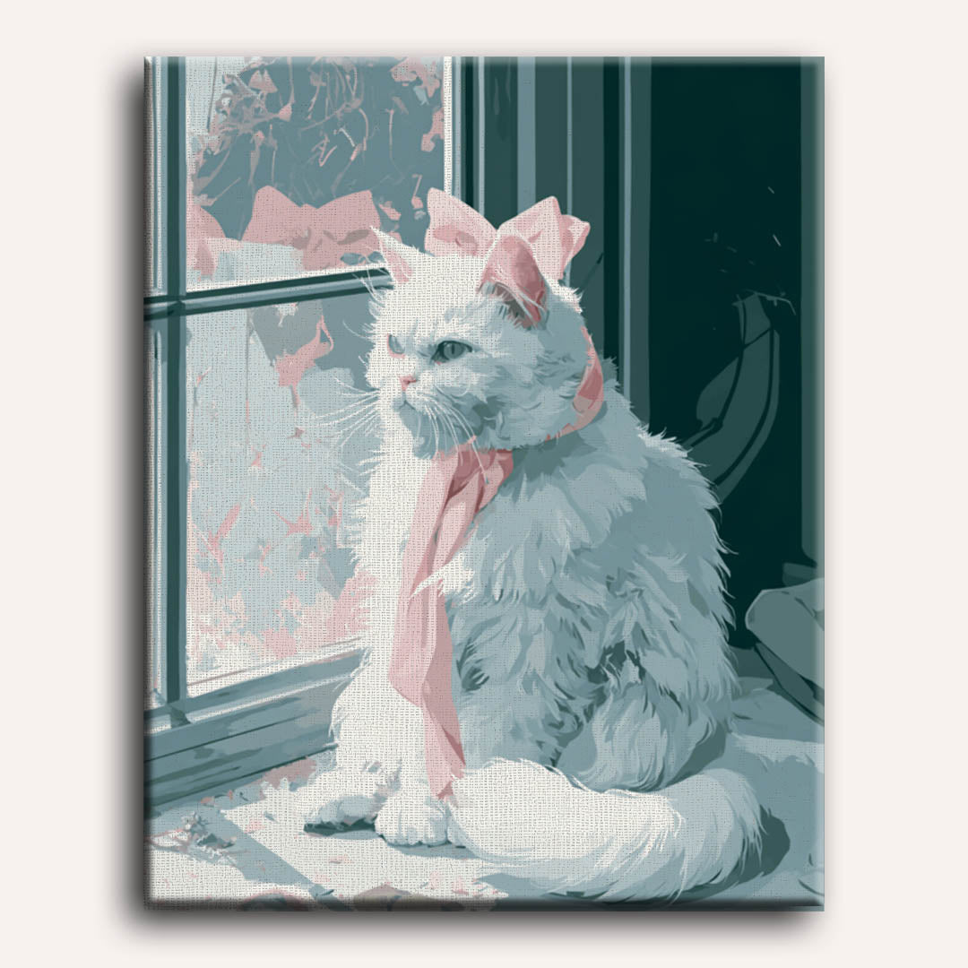 Blush Whiskers | Paint by Numbers