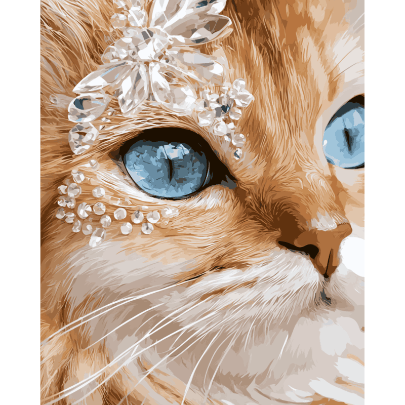 Crystal Whiskers | Paint by Numbers