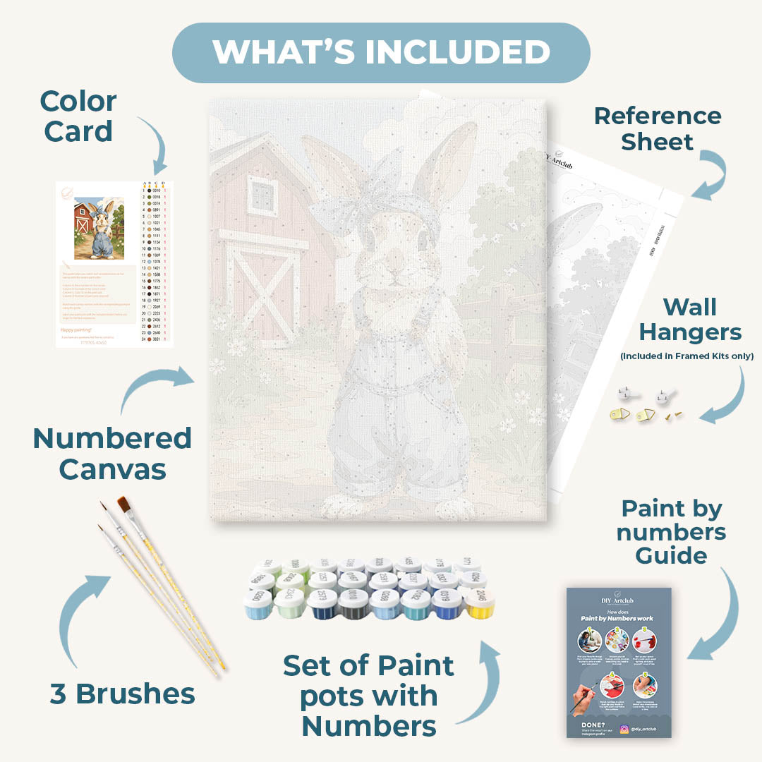 Little Farm Friend | Paint by Numbers