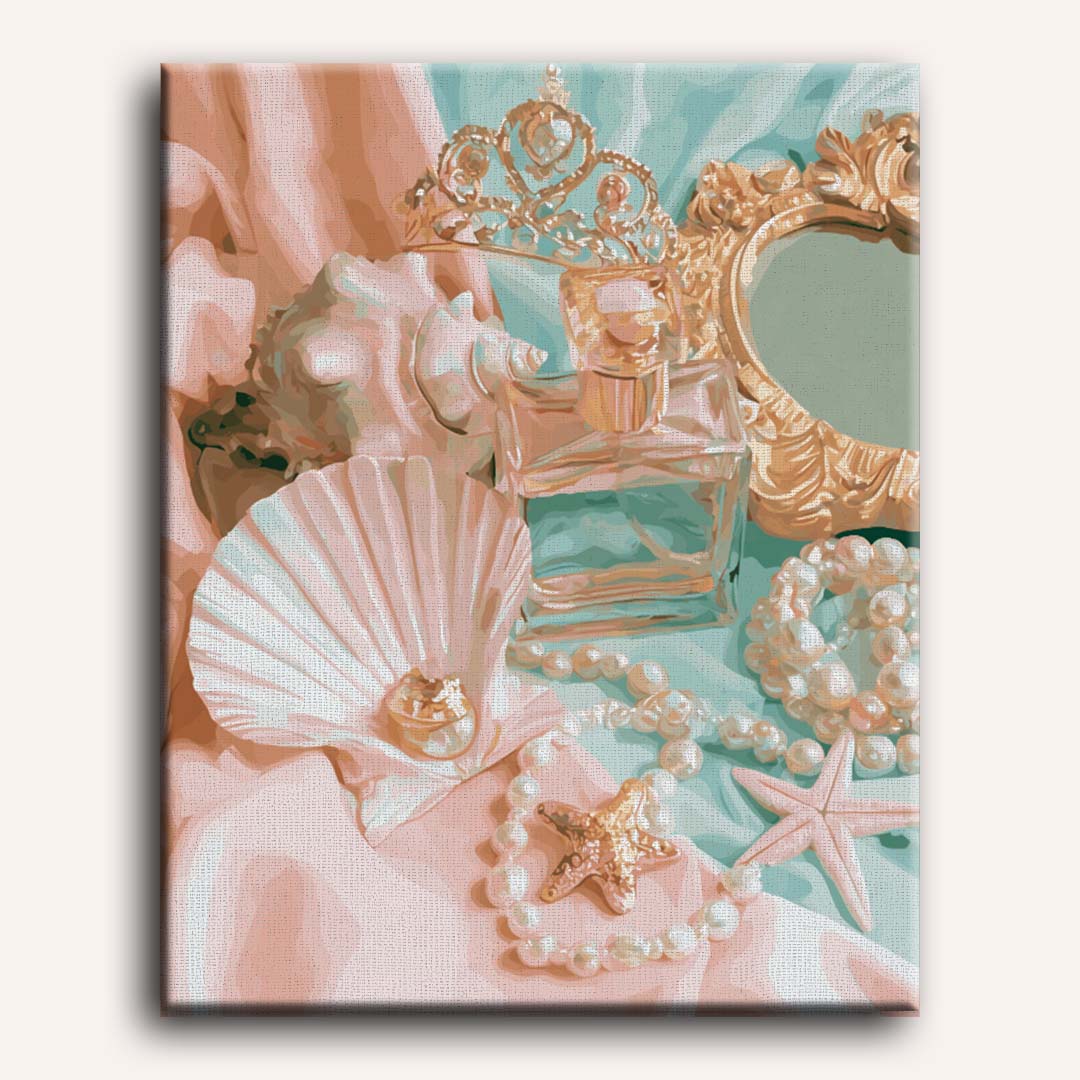 Mermaid Vanity | Paint by Numbers