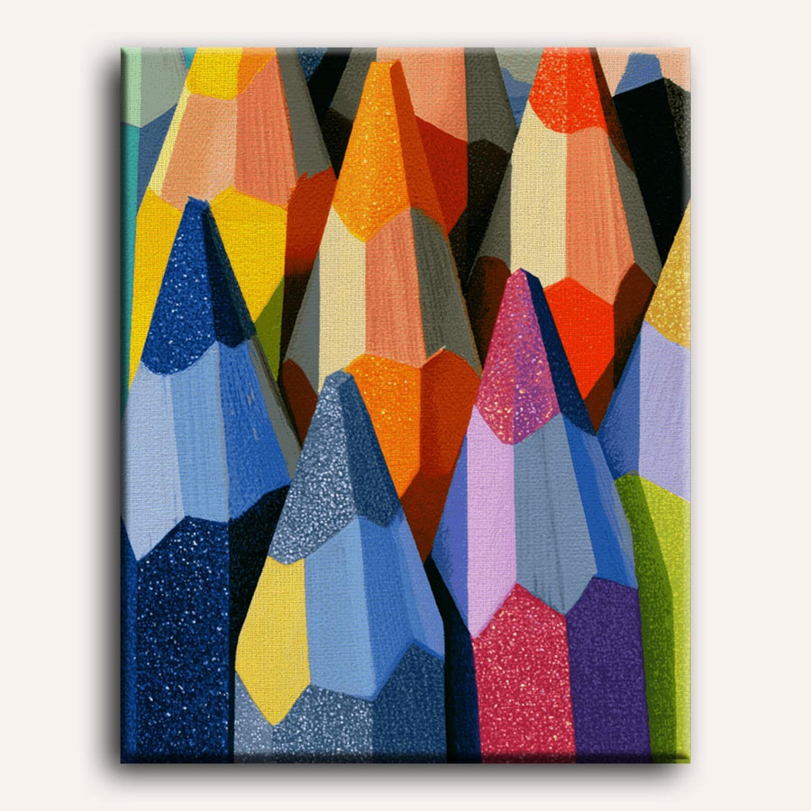 Pencil Party | Paint by Numbers