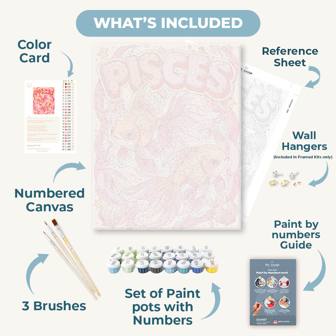 Pisces Dreams | Paint by Numbers