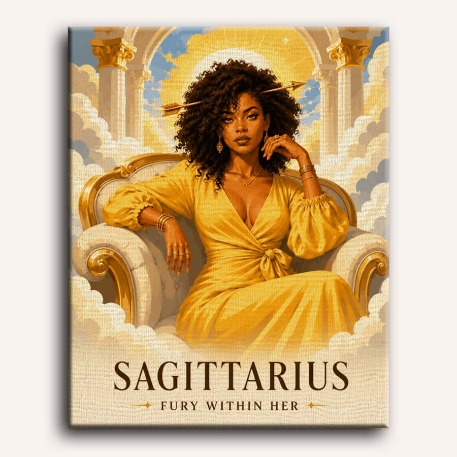 Sagittarius Goddess | Paint by Numbers