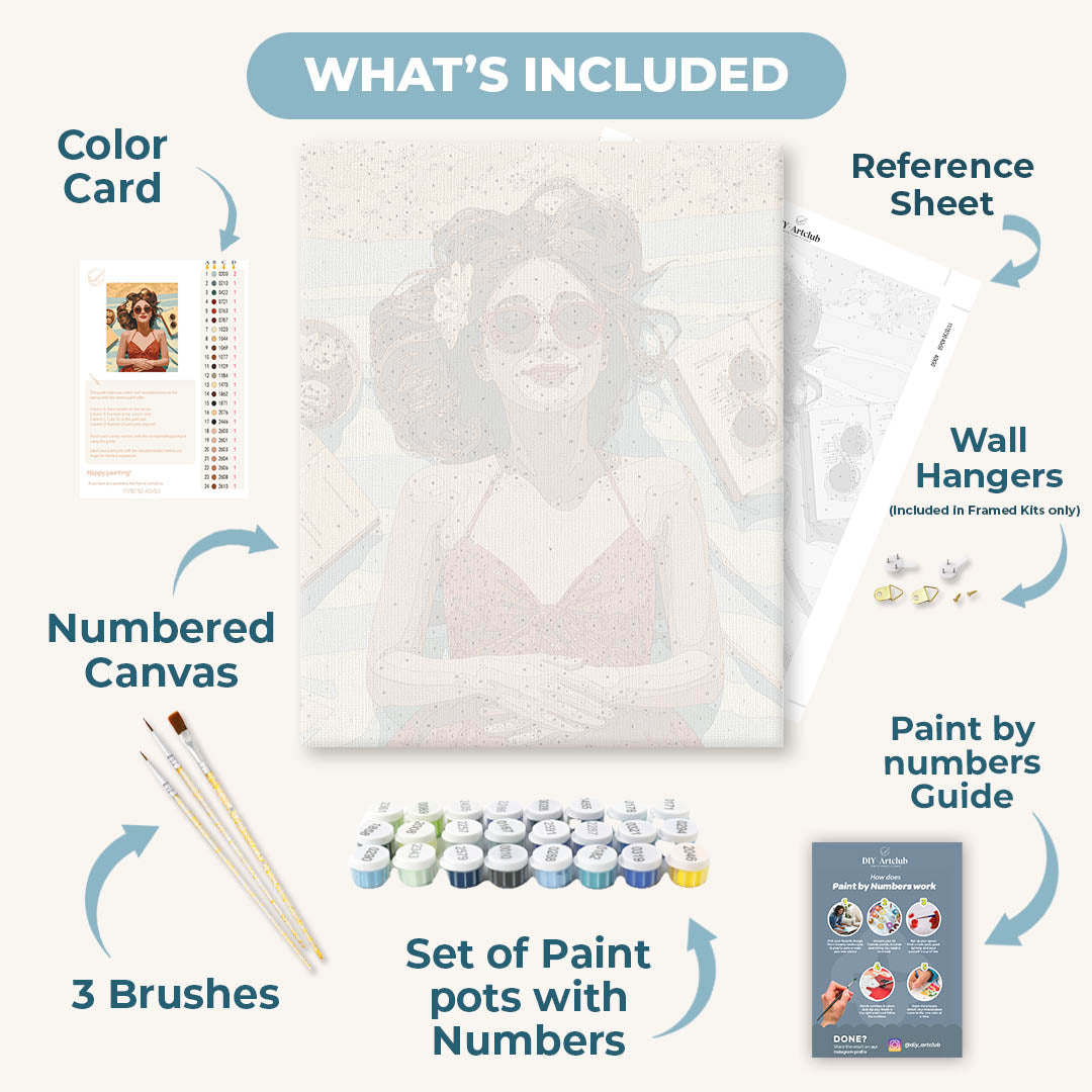 Seaside Escape | Paint by Numbers