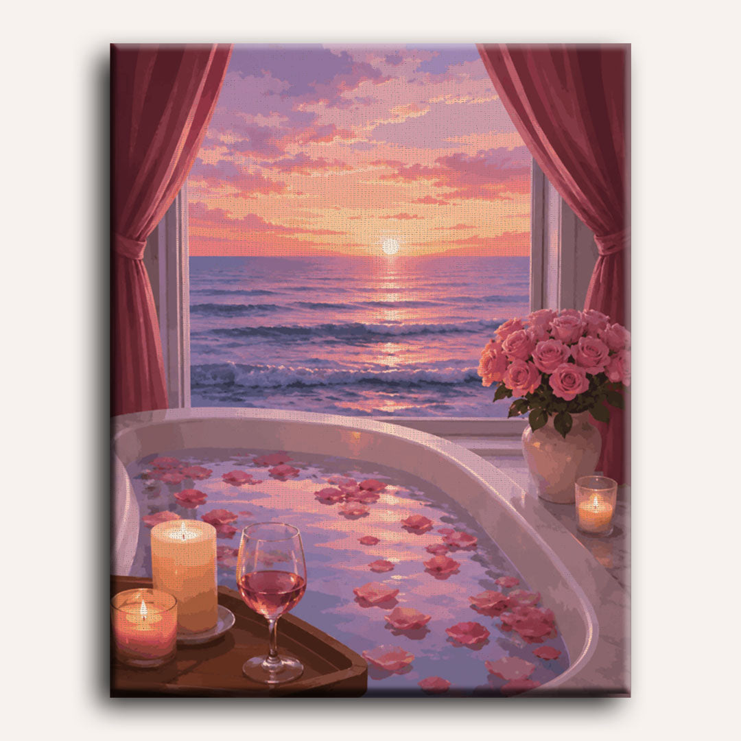 Sunset Soak | Paint by Numbers