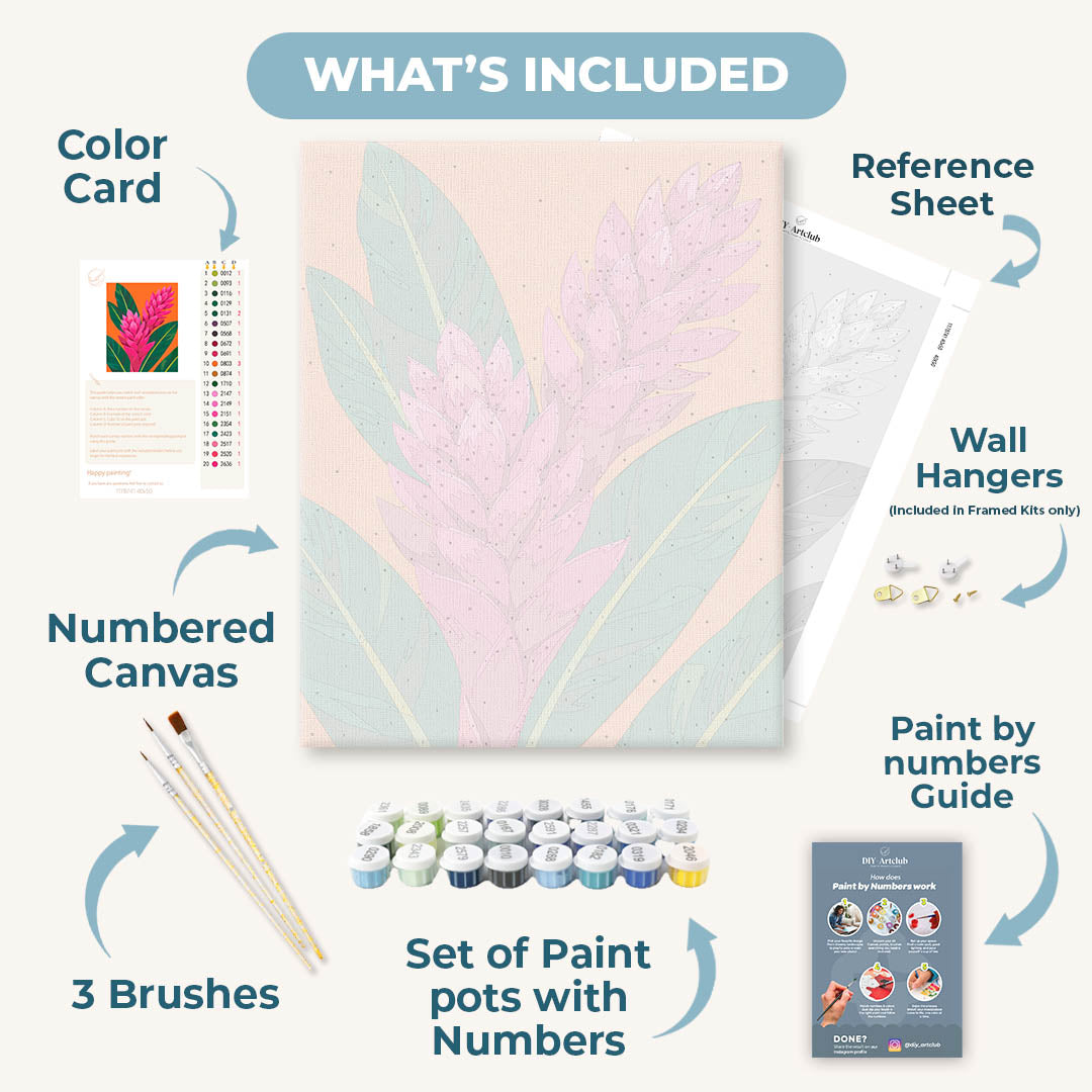 Island Blossom | Paint by Numbers
