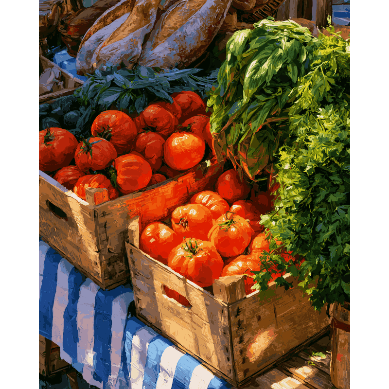 Fresh Goods | Paint by Numbers