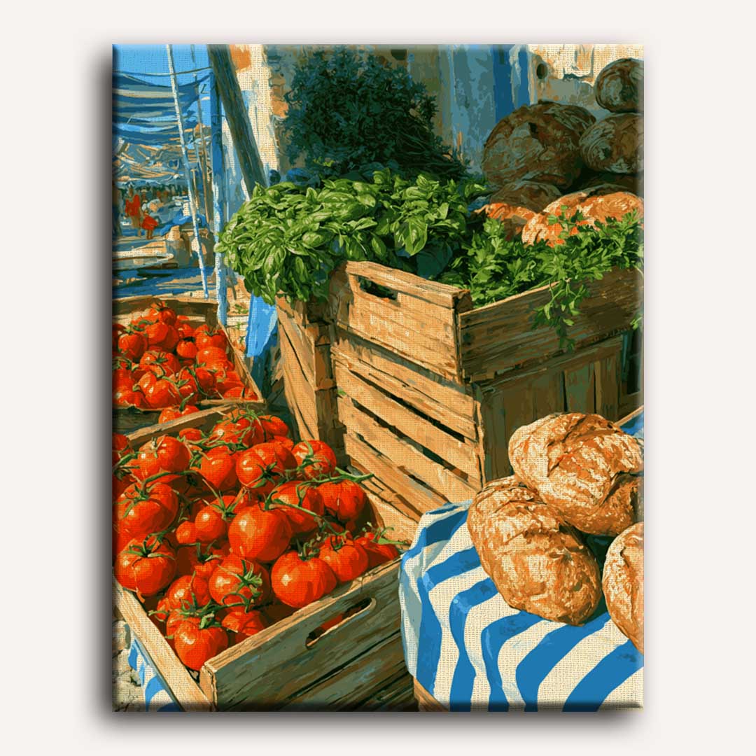 Summer Market | Paint by Numbers
