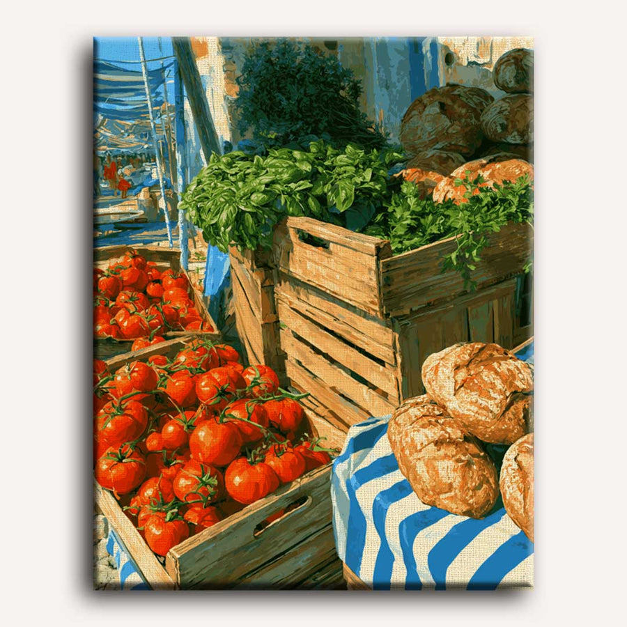 Summer Market | Paint by Numbers