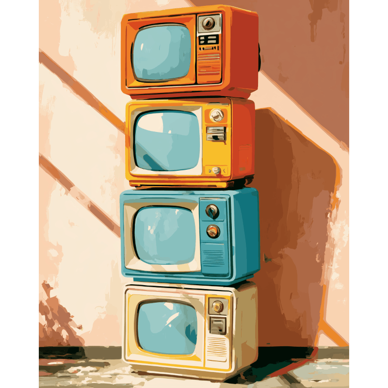 Tv Era | Paint by Numbers