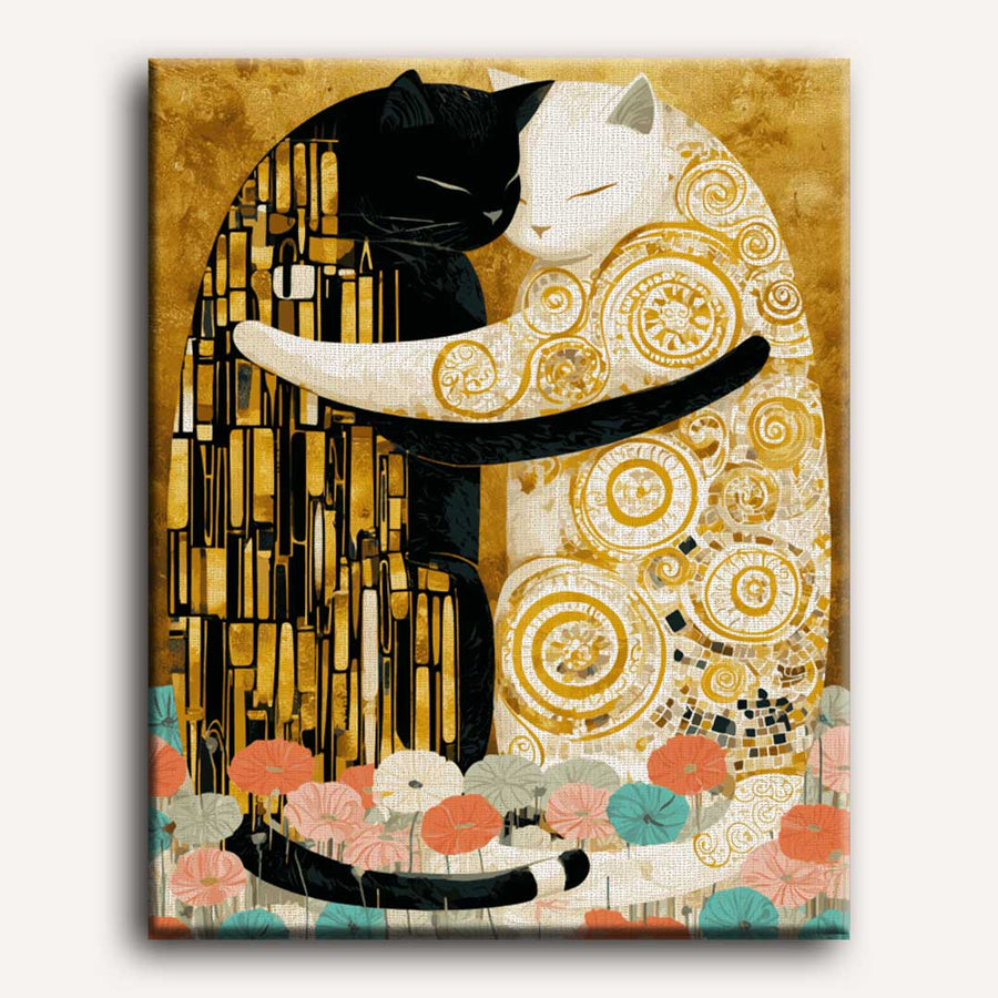 Kiss by Cats | Paint by Numbers