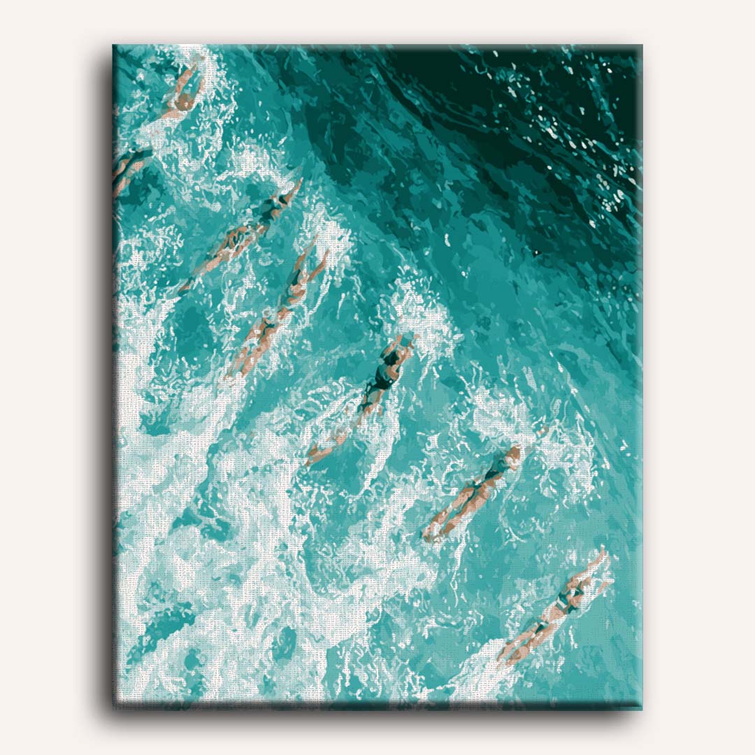 Aqua Escape | Paint by Numbers